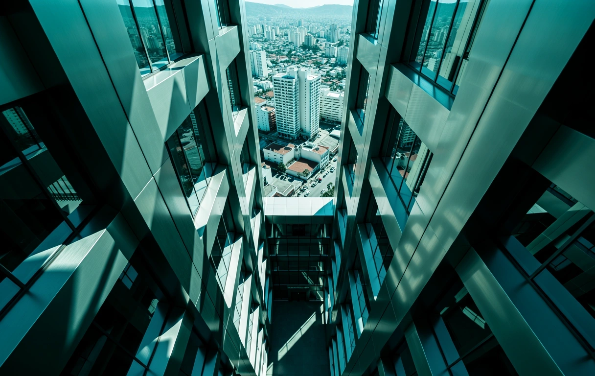 Geometría arquitectónica moderna